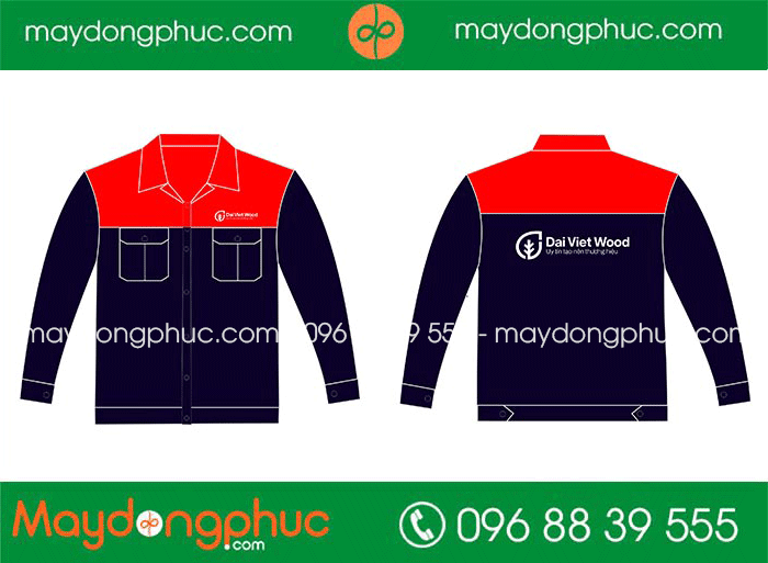 May đồng phục bảo hộ Công ty Dai Viet Wood