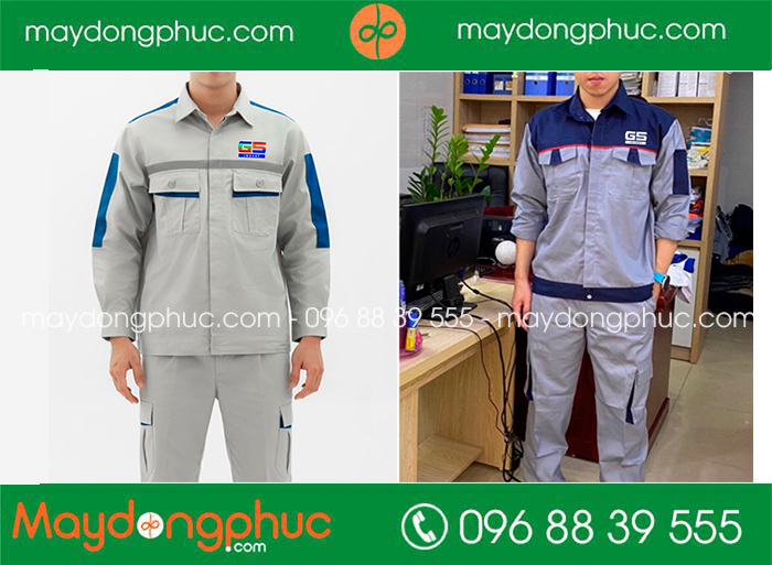 May đồng phục bảo hộ Công ty GS Invest