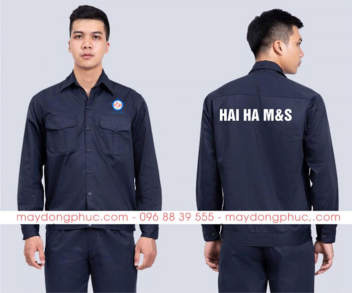 May đồng phục bảo hộ Công ty Hai Ha M&S