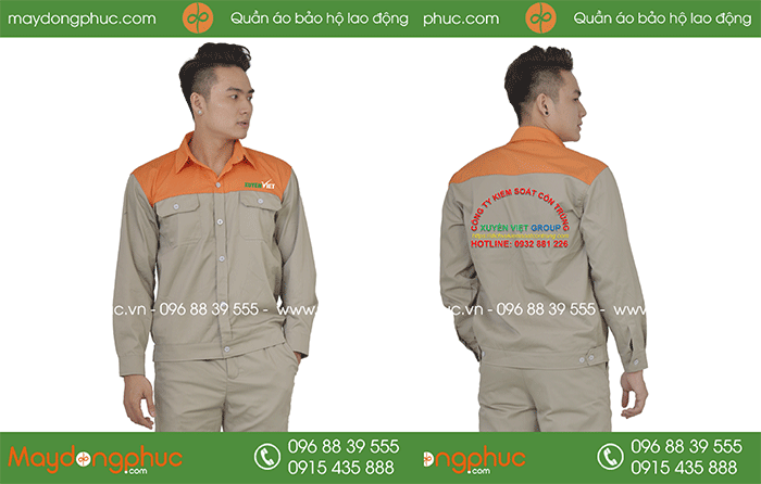 May đồng phục bảo hộ Công ty kiểm soát côn trùng Xuyên Việt Group