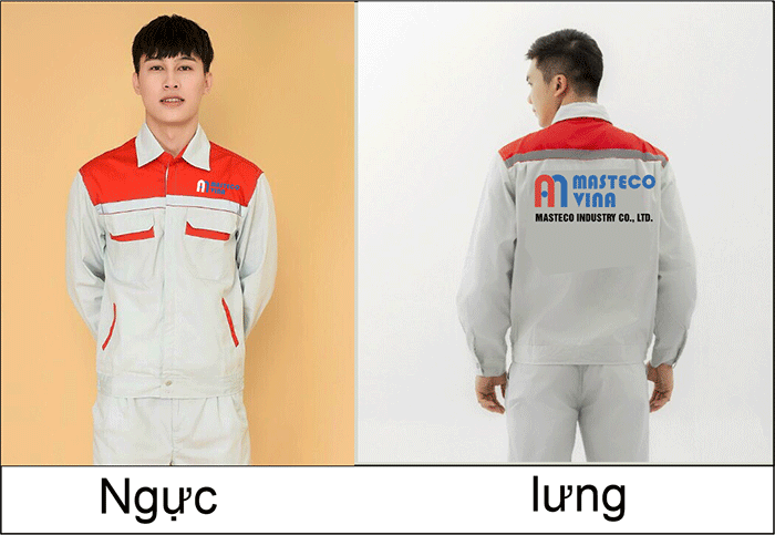 May đồng phục bảo hộ Công ty Masteco Vina