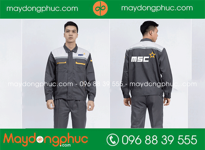 May đồng phục bảo hộ Công ty MSC