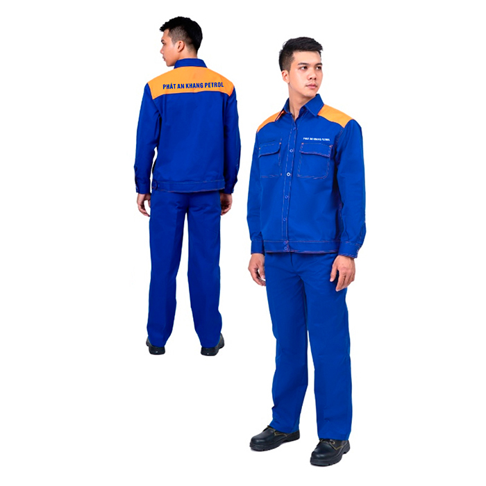 May đồng phục bảo hộ Công ty Phát An Khang Petrol