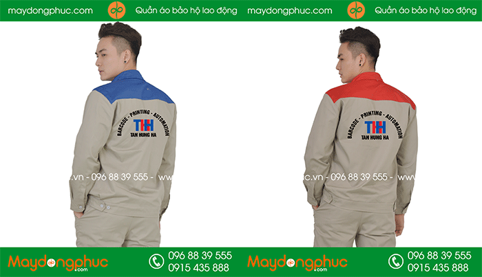 May đồng phục bảo hộ Công ty Tân Hưng Hà