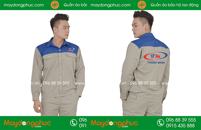 May đồng phục bảo hộ Công ty Thành Minh