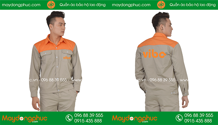 May đồng phục bảo hộ Công ty Viba