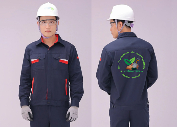 May đồng phục bảo hộ Người làm vườn