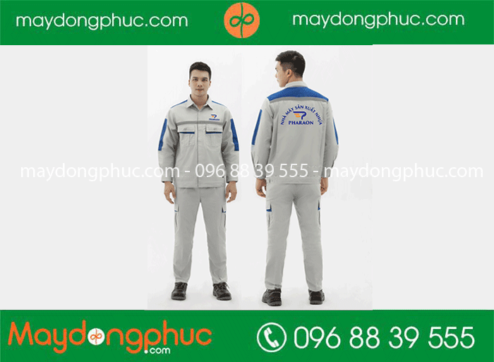May đồng phục bảo hộ Nhà máy sản xuất nhựa Pharaon