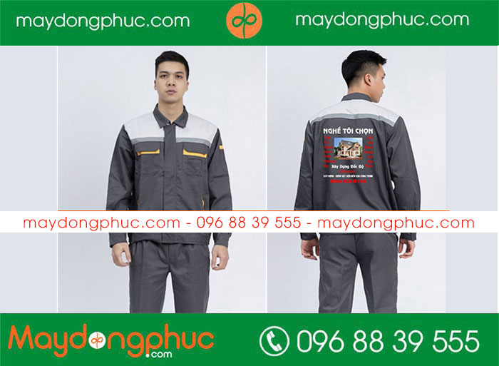 May đồng phục bảo hộ Công ty Xây dựng Bắc Bộ