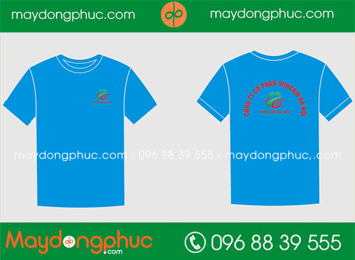May áo phông Công ty cổ phần Wincom Hà Nội - mẫu 2