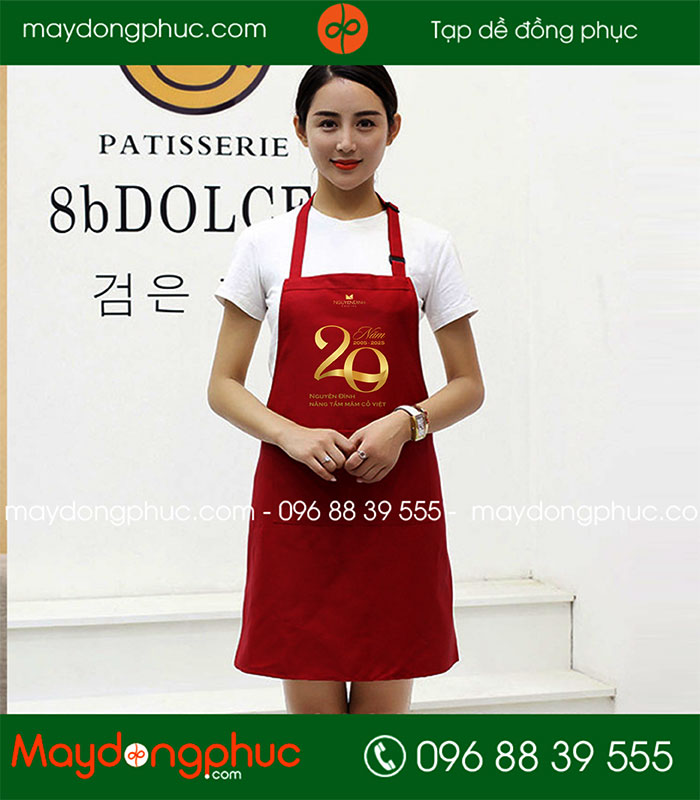 May tạp dề Nguyên Đình Catering 20 năm 2005-2025