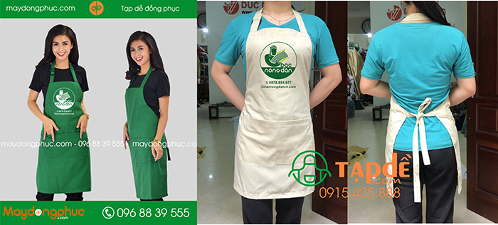 May tạp dề Bác Nông Dân