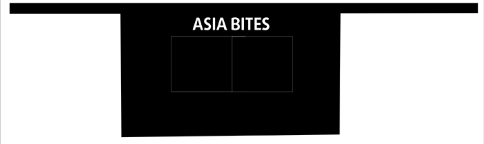 May tạp dề dáng ngắn Quán Asia Bites