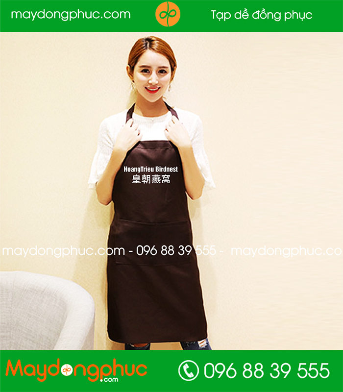May tạp dề đồng phục HoangTrieu Birdnest