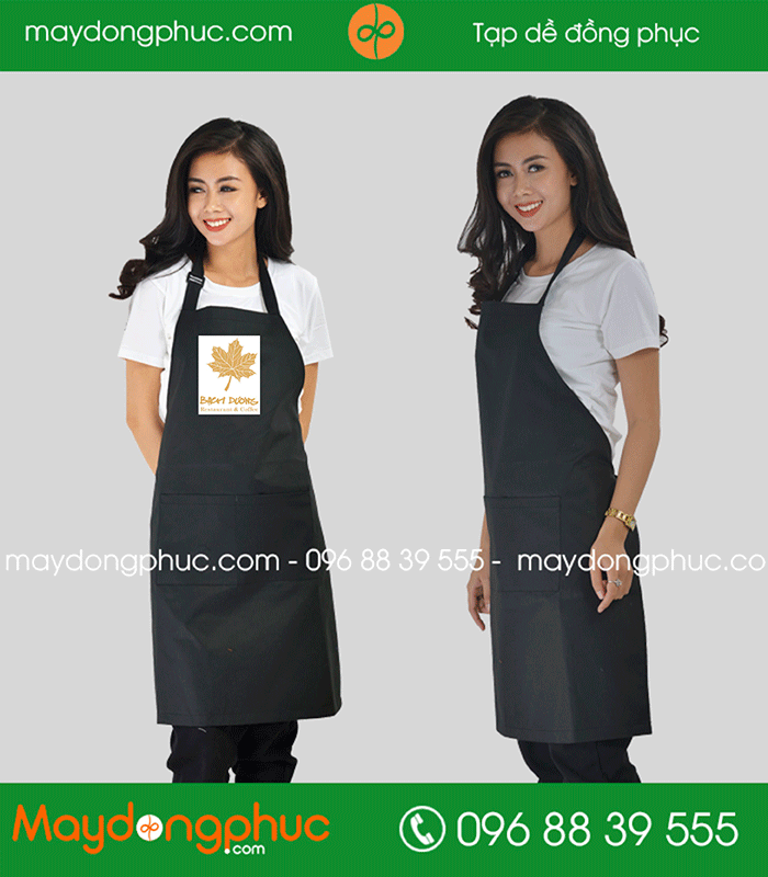 May tạp dề Nhà hàng Bạch Dương