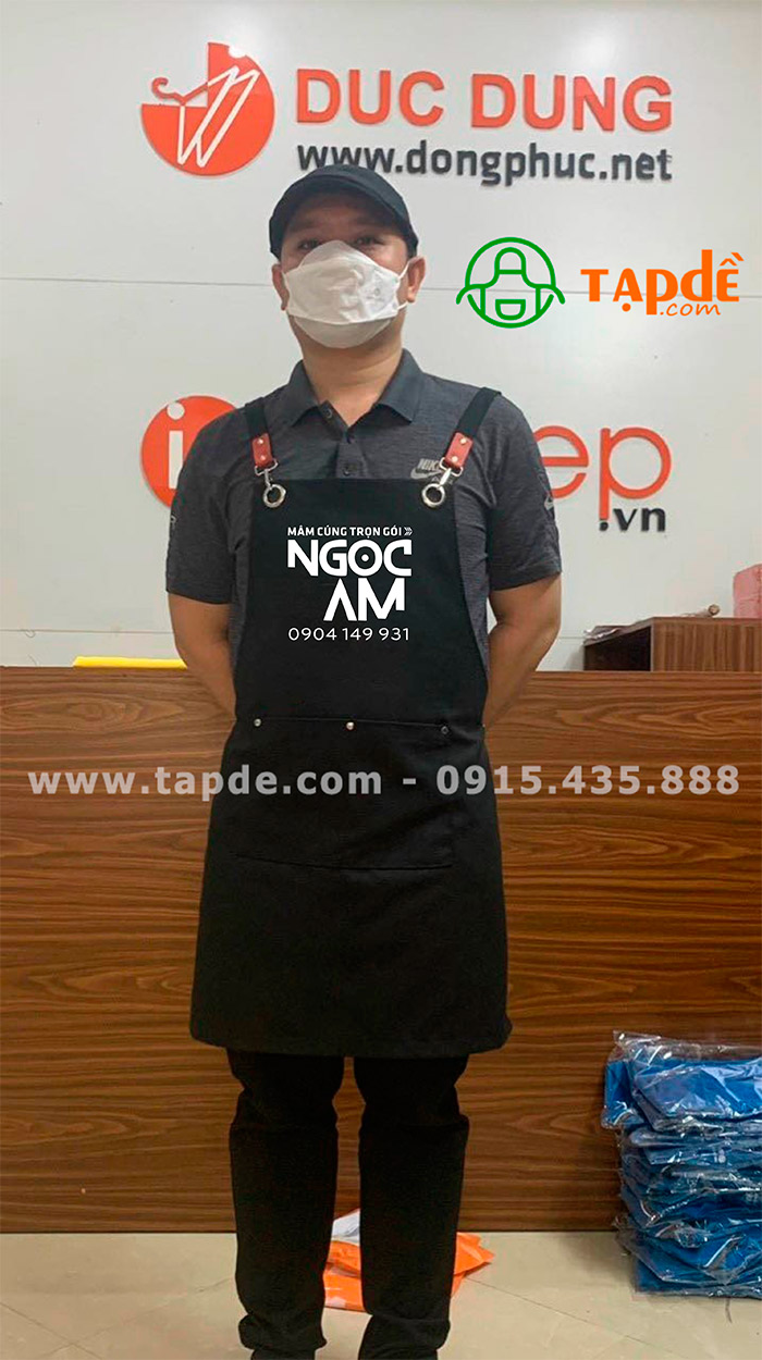 May tạp dề Nhà hàng Ngọc Am