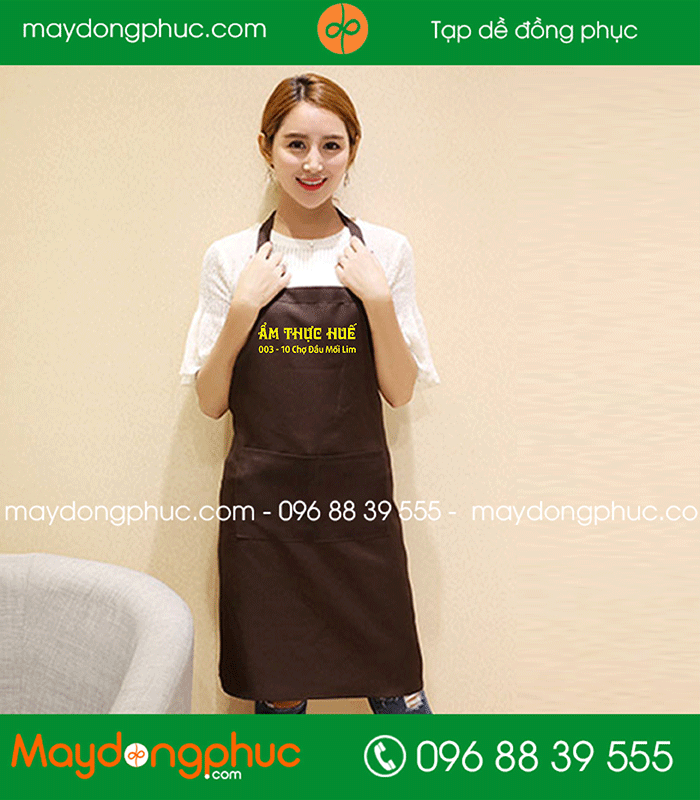 May tạp dề Quán Ẩm thực Huế