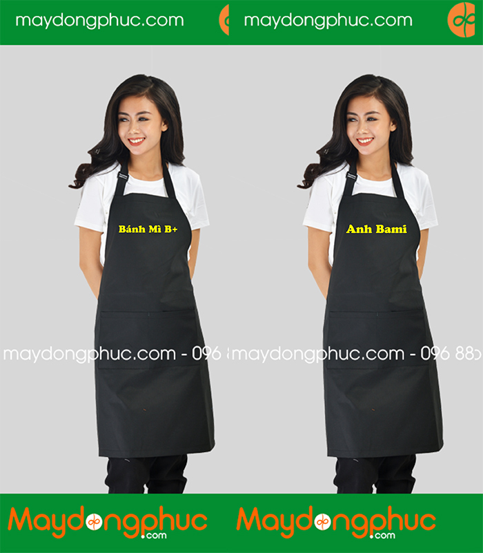 May tạp dề Quán Anh Bami
