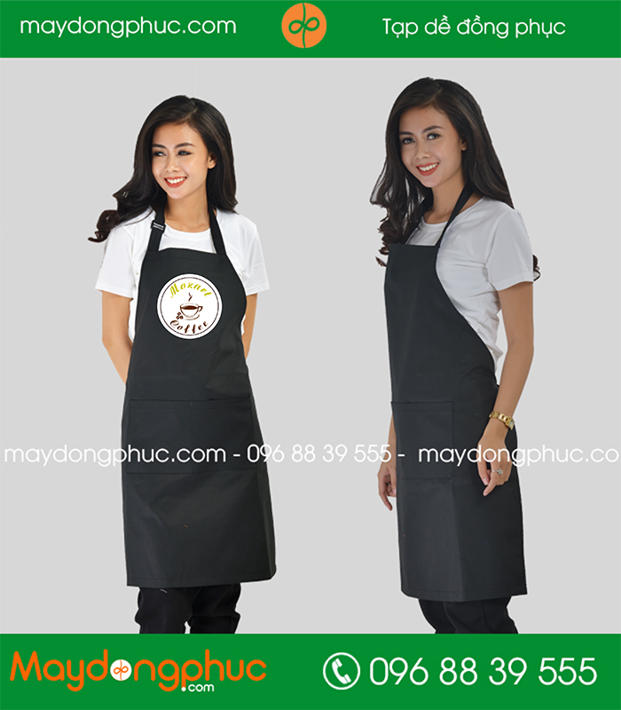 May tạp dề Quán Coffee Mozart