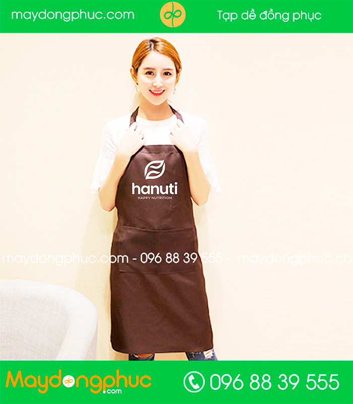 May tạp dề Quán Hanuti