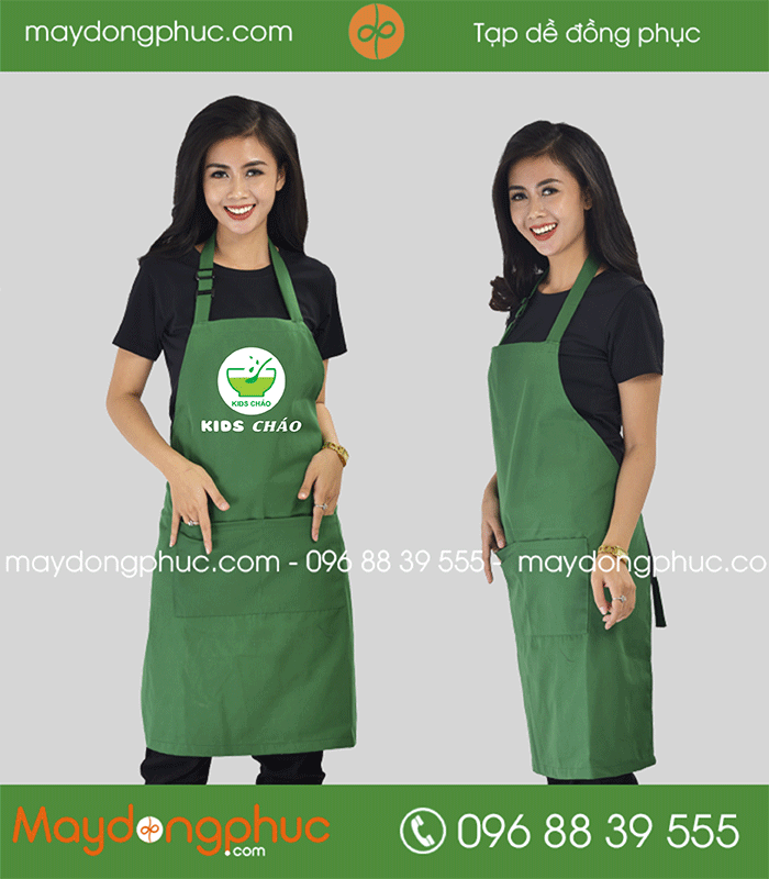 May tạp dề Quán Kids Cháo - mẫu 2