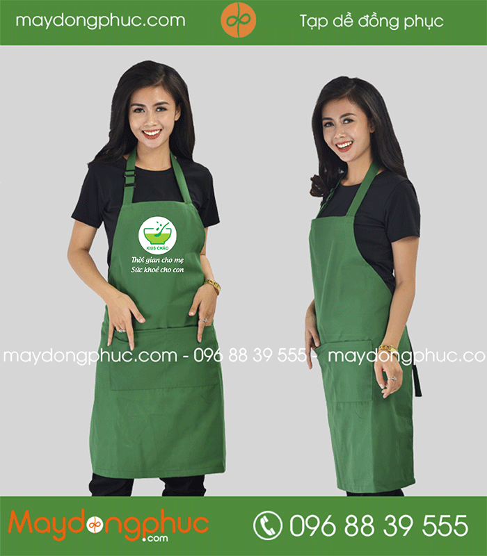May tạp dề Quán Kids Cháo