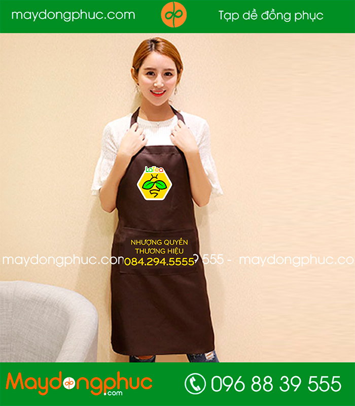 May tạp dề Quán Latea