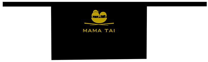 May tạp dề đồng phục Quán Mama Tai