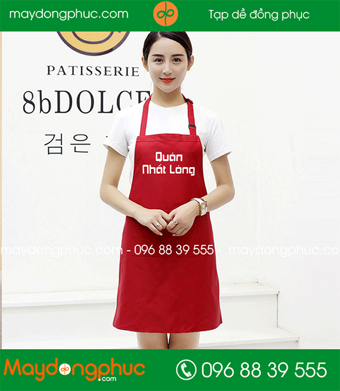 May tạp dề Quán Nhất Lòng