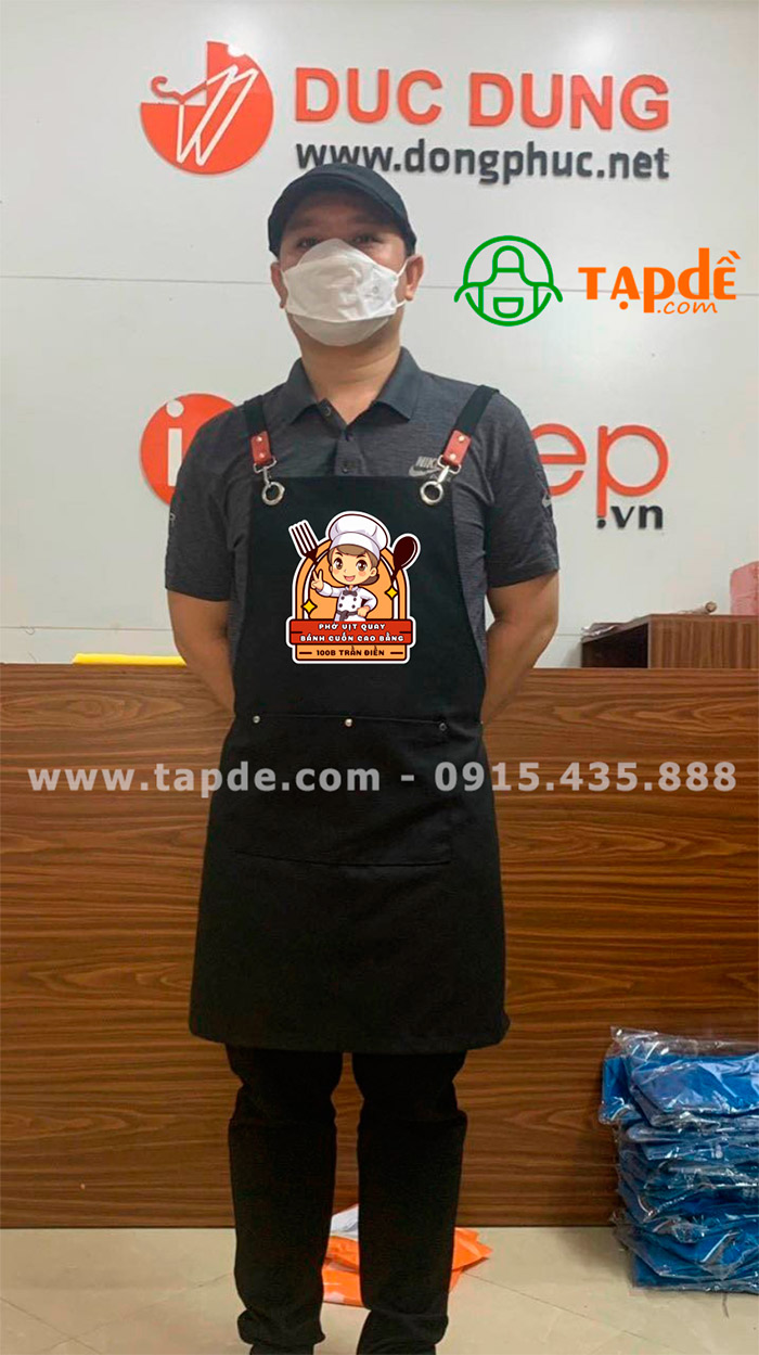 May tạp dề Quán Phở Vịt quay Bánh cuốn Cao Bằng