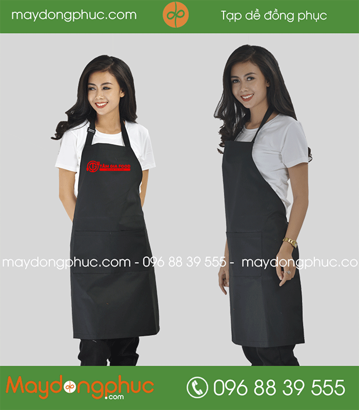 May tạp dề Quán Tâm Gia Food