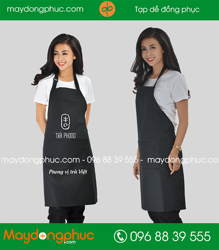 May tạp dề Quán Trà Phong