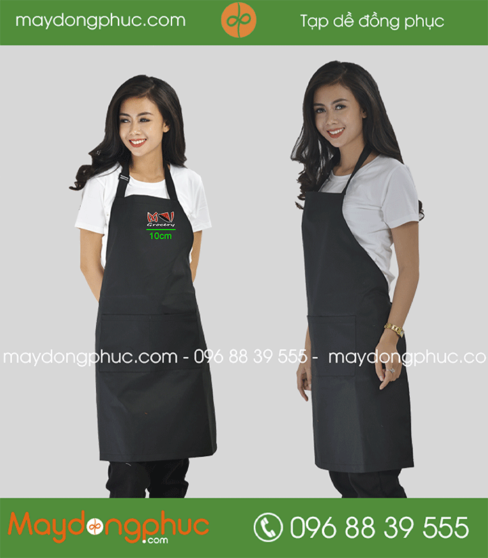 May tạp dề Quán Mai Grocery
