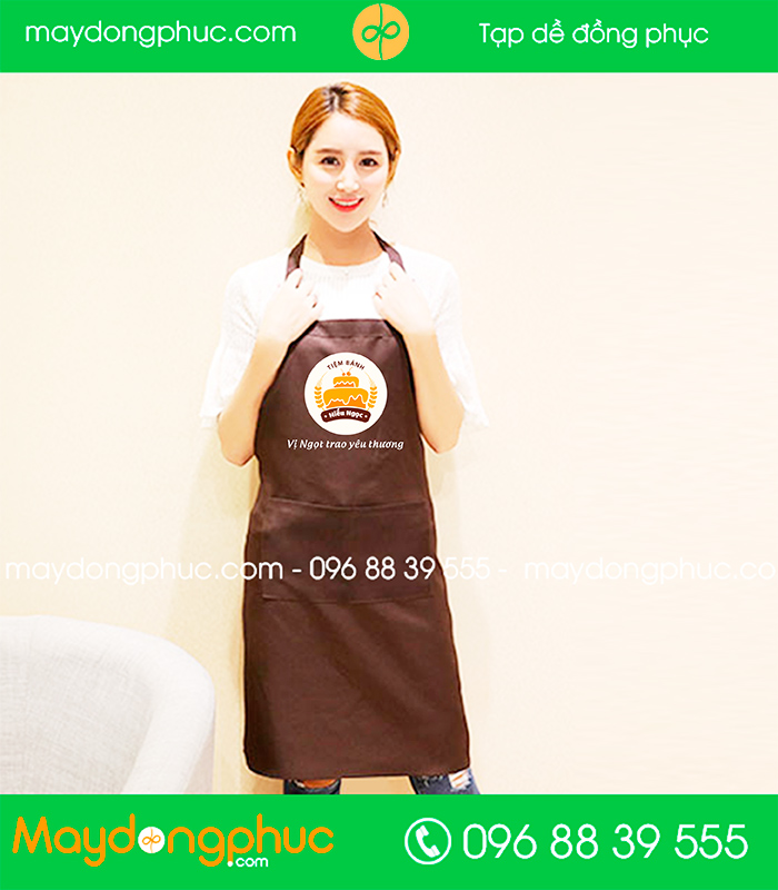 May tạp dề Tiệm bánh Hiếu Ngọc