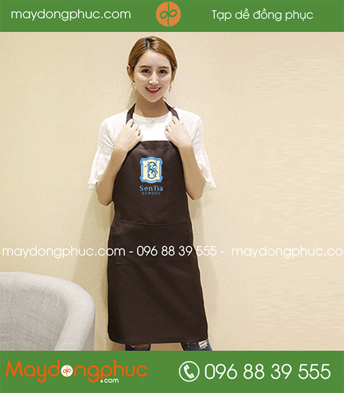 May tạp dề Trường Sentia