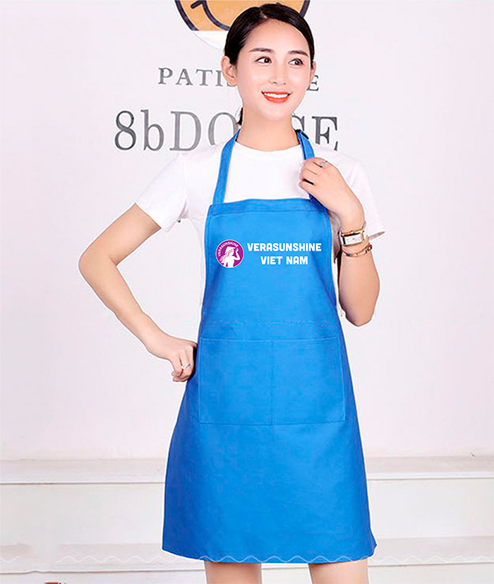 May tạp dề đồng phục VeraSunShine Viet Nam