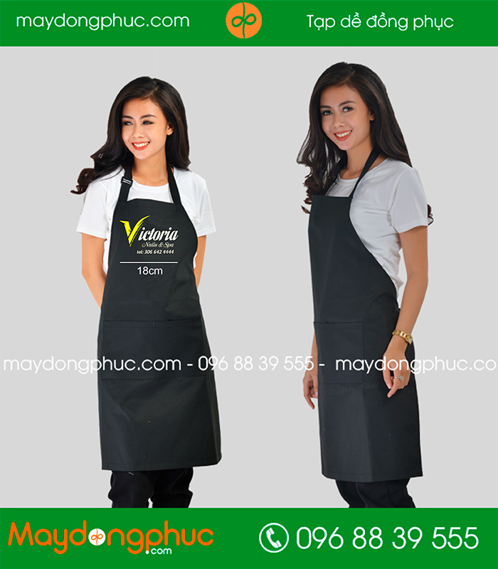 May tạp dề Tiệm Victoria Nails & Spa