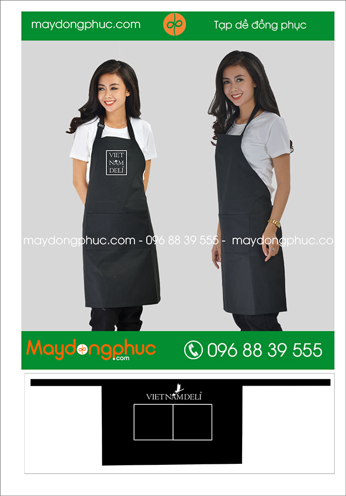 May tạp dề Viet Nam Deli
