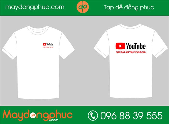 May áo Youtube Săn ẩm thực vùng cao - mẫu 2