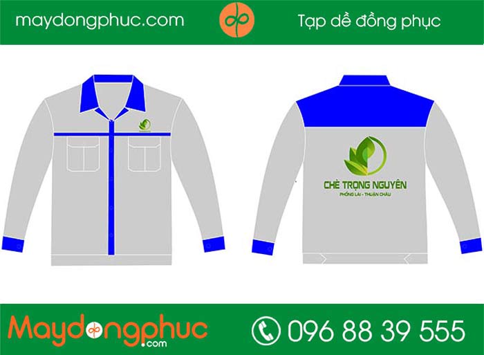 May đồng phục bảo hộ Công ty Chè Trọng Nguyên