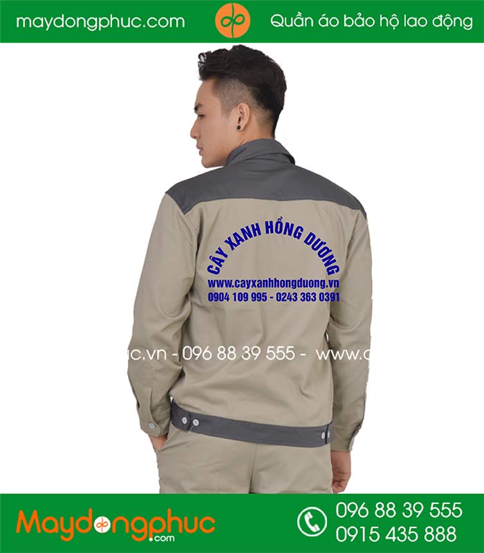 May áo bảo hộ Cây xanh Hồng Dương