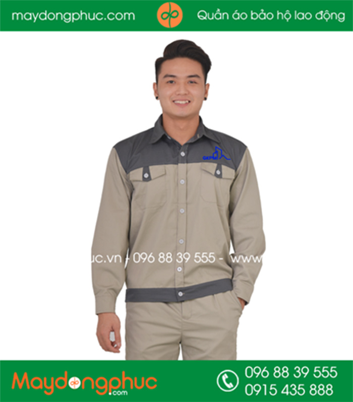 May áo bảo hộ Công ty Gia Khang - mẫu 2