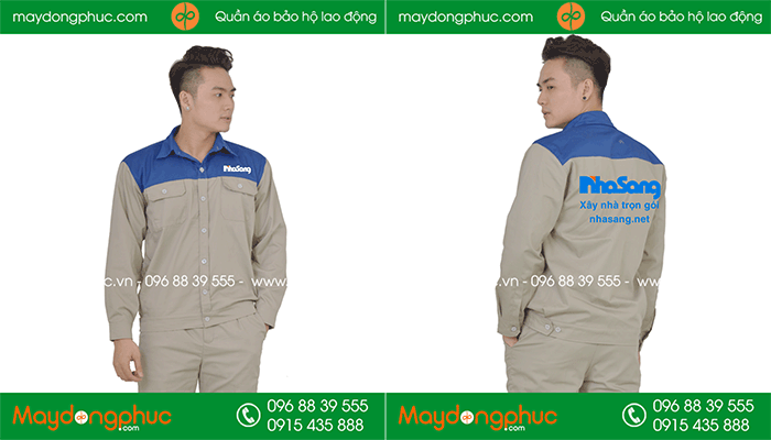 May áo bảo hộ Công ty Nhà Sang