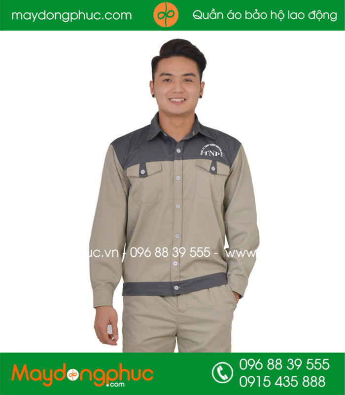 May đồng phục bảo hộ - mẫu 3