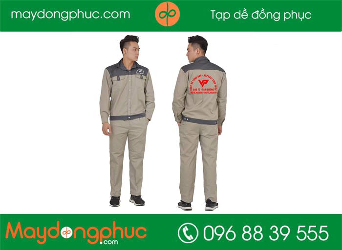 May áo bảo hộ công ty CP bê tông 689
