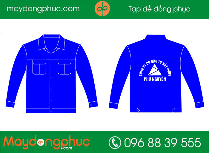 May áo bảo hộ Công ty CP đầu tư xây dựng Phú Nguyên