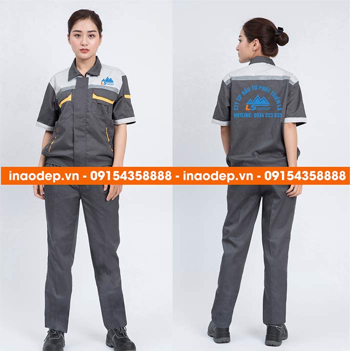 May áo bảo hộ công ty CP đầu tư phát triển LS