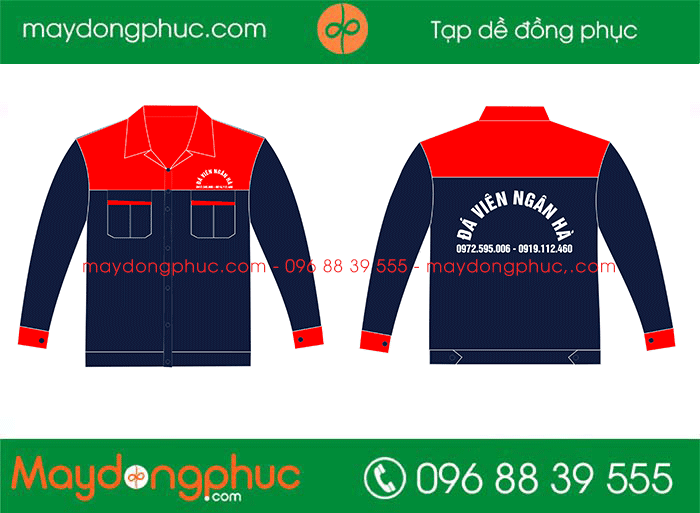 May áo bảo hộ Công ty Đá viên Ngân Hà