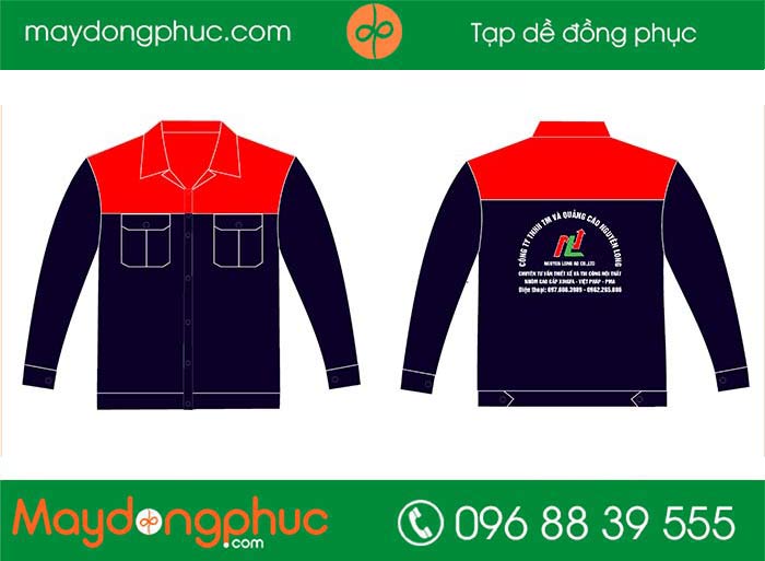May áo bảo hộ công ty TNHH TM&Quảng cáo Nguyên Long
