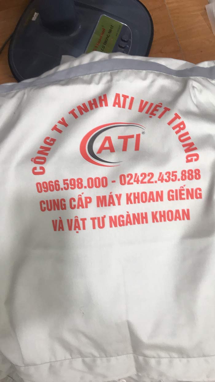 May áo bảo hộ Công ty TNHH ATI Việt Trung